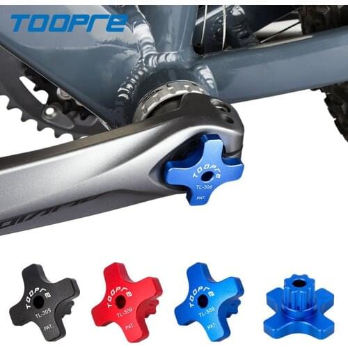 Bicycle Plum Blossom Crank Cover Disassembly Tool Aluminum alloy Mountain Road Bike Repair Tools