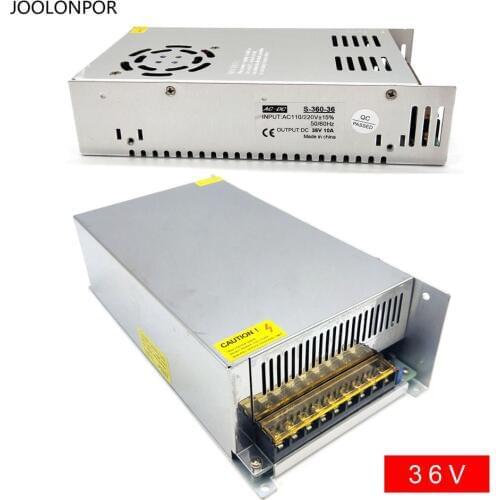 Power Supply AC 220V to 36V 10A 20A 40A 360W 400W 720A 800W 1000W 1500W Led Driver Transfomer 36V Voltage Converter Power Supply