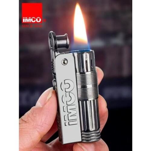 IMCO 6700 Classic Copper Lighter Gasonlion Vintage Style Kerosene Lighter Mill Wheel Lighter Gift For Men Cigarette Accessories