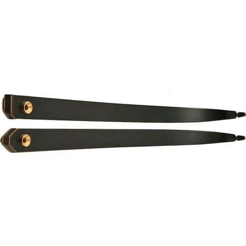 Toparchery Recurve Bow Limbs 1pair 30-50lbs Right /left Hand Bow Carbon Bow Limbs For Shooting Practice Hunting Accessory