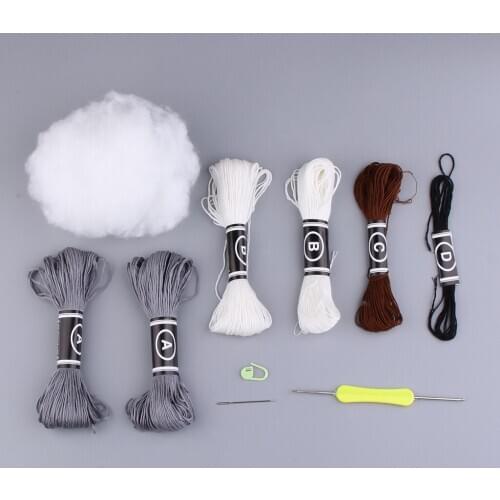 Zebra Doll Crochet Kit For Beginners Diy Knitting Animal Stuffed Toys