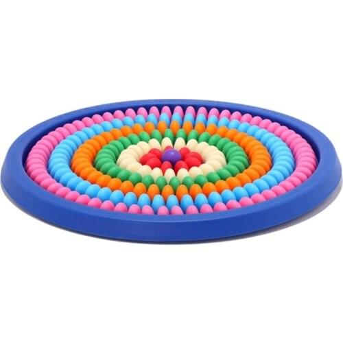 A foot massage legs on imitation of rain flower stones pain ultra hard large pebbles point massage foot massager