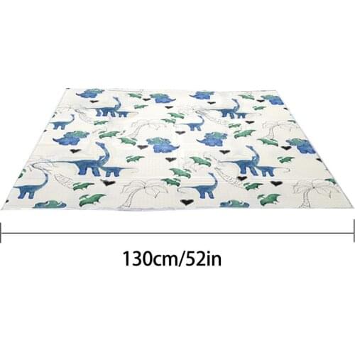Washable Highchair Splat Floor Mat Baby Play Mat Baby Crawling Mat Portable Waterproof Anti-Slip Folding Mat Playmat For Baby