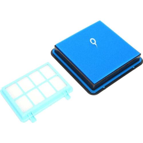 Washable Motor Foam Filter kit For Philips Power Pro Compact FC9332 FC8010 Vacuum Cleaner Parts