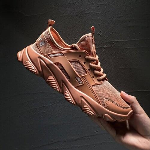 Mens shoes Leisure sports Mens spring casual shoes breathable 2021 New Sports shoes Outdoor casual shoes size40-44