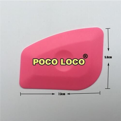 Wall Glue Multi Mini Hand Tools Pink Color Squeegee Vinyl Film Wrap Tool Car Covers Air Bubble Craft For Decals