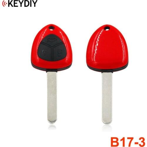 KEYDIY Remote for KD Key Programmer KD-X2 KD MINI KD900+ URG200 3 Buttons Remote Control Car Key Remote B17-3 Style For KD900