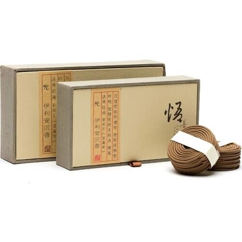 PINNY Malaysia Agarwood Incense Coil 2 And 4 Hours Natural Irian Aloes Encens Spirale Aromatherapy Sticks For Meditation