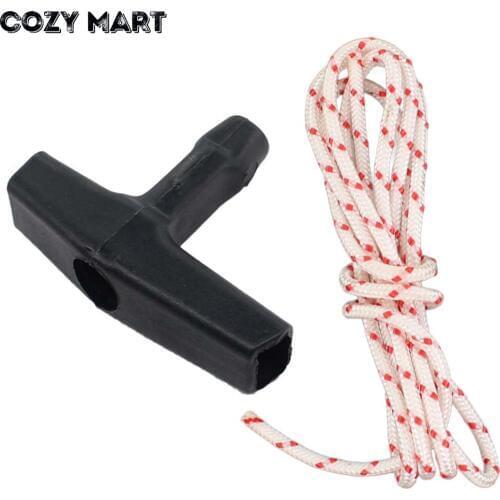 10M Starter Rope Cord 3.5mm & Handle Grip For Trimmer Chainsaw Lawnmower Brush Cutter Blower ST HUS Dolmar Echo 0000 195 8200