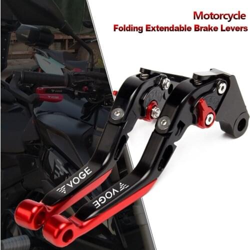 High Quality For LONCIN VOGE 650 500 DS 500R 650DS 500DS Motorcycle CNC Adjustable Folding Extendable Brake Clutch Lever