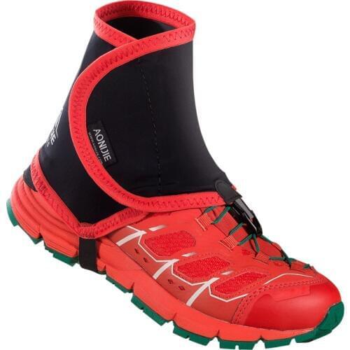 Aonijie Low Trail Running Gaiters Protective Wrap Shoe Covers Pair For Men Women Outdoor Prevent Sand Stone