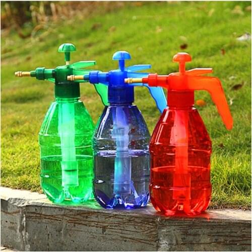 1.2L Plastic Cleaning Spray Bottle Pressure Sprayer Water Cans Garden Plants Watering Tools Car Washer