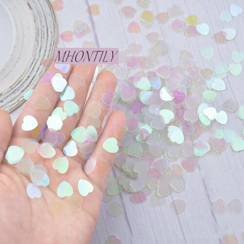 500 Pcs/lol Confetti Heart Sequins Wedding Table Decoration Bar Party Throw Confetti Gift Box Filler Wedding Supplies