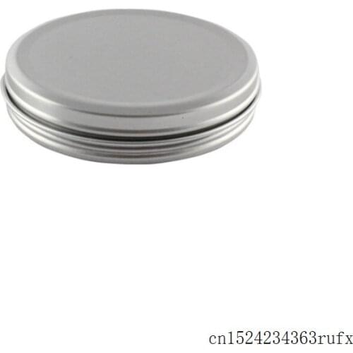 500 Pcs 30ml Makeup Boxes Empty Aluminium Jar Aluminum Makeup Cases Sample Jars Container for Cosmetics