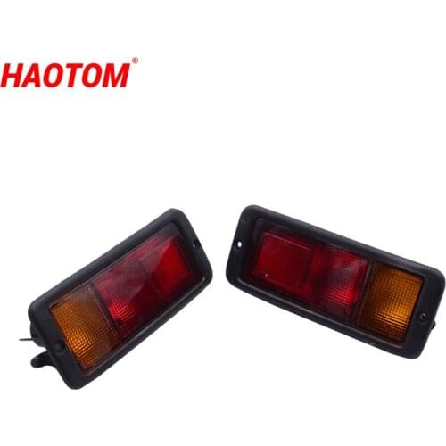 Car Rear Bumper Fog Light For Lamp Reflector For Mitsubishi Pajero Monteiro V31 V32 V33 V43 1992-1998 Without Bulb