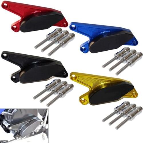 CNC Left Engine Case Stator Cover Guard Crash Pad Slider Protector For SUZUKI GSXR GSX-R 600 750 GSXR600 GSXR750 2006-2020 K6 L1