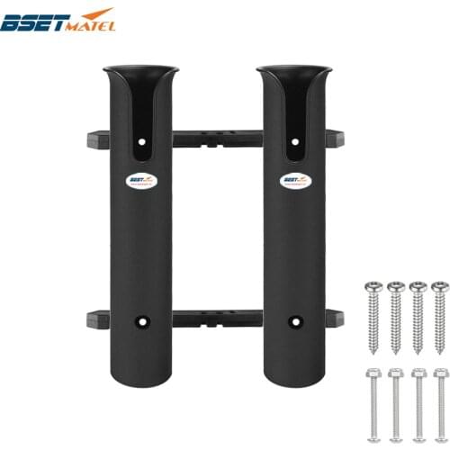 ABS Plastic Fishing Rod Pole Holder Portable Lightweight Fishing Rod Spinning Accessories Durable Tube Mount Bracket Socket Rack