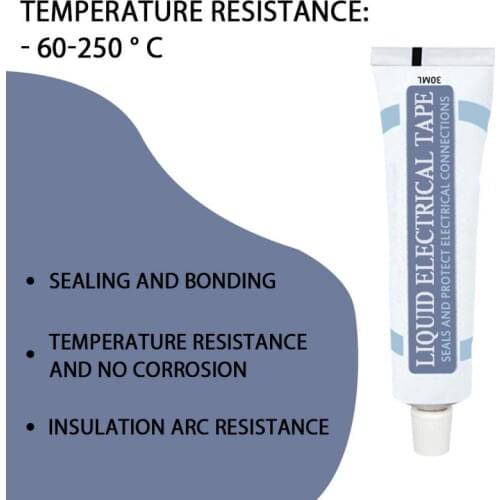 Electronic Sealant High Temperature Resistant Silicone Rubber Sealing Glue Waterproof Insulating Fixed Lamp Board Adhesive Glue