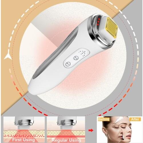Fractional RF Radio Frequency LED Photon Skin Care Device Wrinkle Removal Machine Dot Matrix Facial Skin Lifting Facial Massager