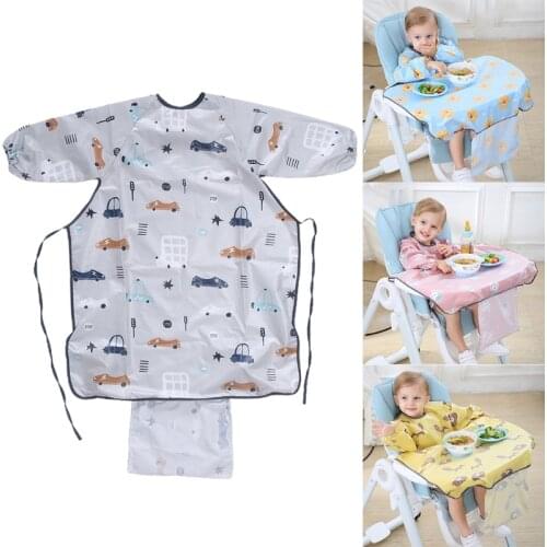 Newborns Bib Table Cover Dining Chair Gown Waterproof Saliva Towel Burp Apron