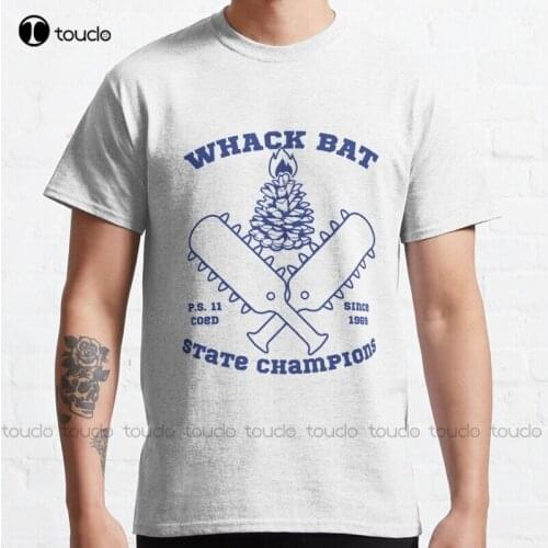 New Fantastic Mr Fox Whack Bat State Champs Classic T-Shirt Cotton Tee Shirt Unisex tshirts for teens girls