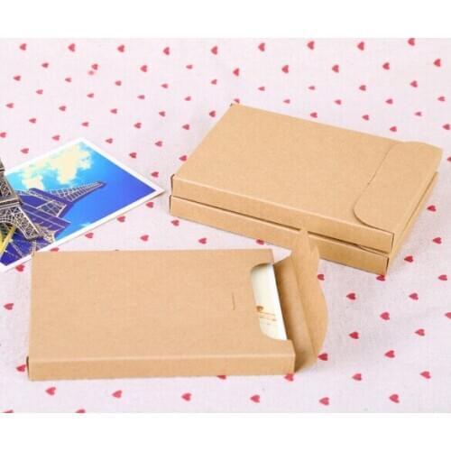 Size 15.5 *10.8*1.5cm black card packaging box, 4" x6" postcard boxes for photo packing,Invitation card cover white paper box