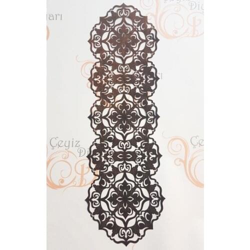 Luxury Star Velvet Runner Bitter Coffee