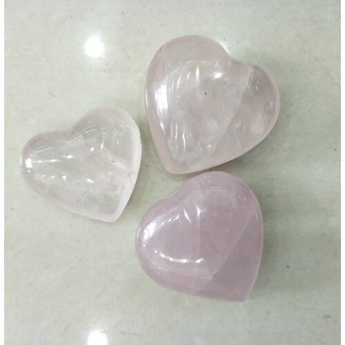 Rose quartz heart healing crystals natural stones and minerals quartz rose
