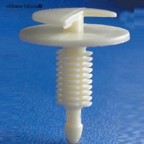 Shhworldsea 100pcs car clip& fastener trim panel retainer for ford 1976-on 387496-S