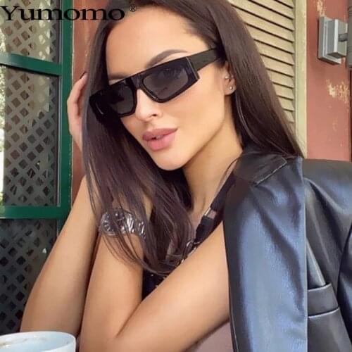 Vintage Small Black Beige Square Sunglasses For Women Gradient Eyewear Men Chic Cool Sun Glasses Leopard Brown UV400