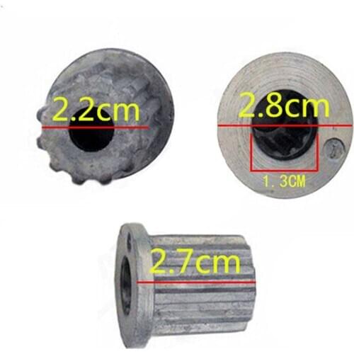 Universal 12 Teeth Pulsator Core Gear Sleeve Connector for LG Automatic Washing Machine Repair Part