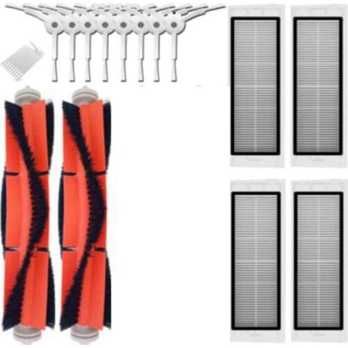 TOP!-Robot Vacuum Cleaner Parts Replacement Kit For Mi Robo2 Robot S50 S51 Main Brush Filter Side Brush Accessories