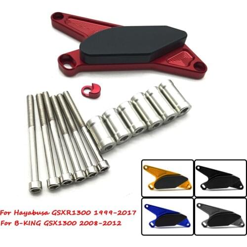 Motorcycle CNC Engine Crash Guard Stator Cover Frame Slider Falling Protector For Suzuki Hayabusa GSXR1300 GSXR 1300 1999-2017
