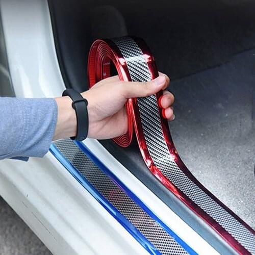 Car Protector Film Car Door Edge Bumper Sill Protective Stickers Anti-collision Strip Scratch Proof Auto Accessories Car Styling
