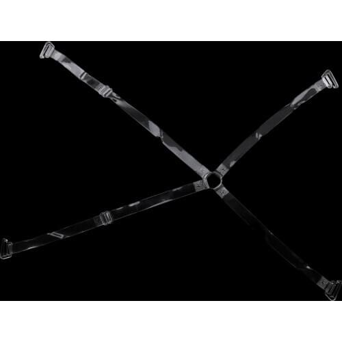 Women Lady Clear Bra Strap Adjustable Shoulder Strapless Multi Ways Cross Ba