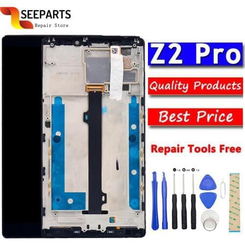 100% New 6.0" 2560*1440 For Lenovo K920 Vibe Z2 Pro LCD Display Touch Screen Digitizer Assembly With Frame For Lenovo K920 LCD