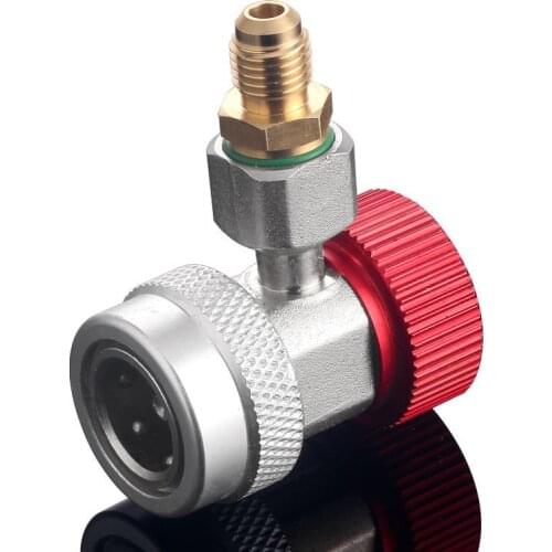 2 pcs set Extension Adaptor for Ford/BMW/Audi High And Low R134A Quick Coupler Adapters Car Air-conditioning Quick Fitting