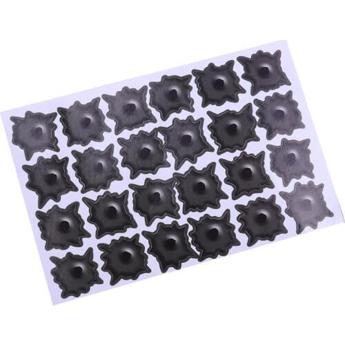 Hot Sale 2pcs Sticker for Car Decals Waterproof Sunscreen Paster Bullet Hole Stickers Fashion Accessories Decoration Car-styling