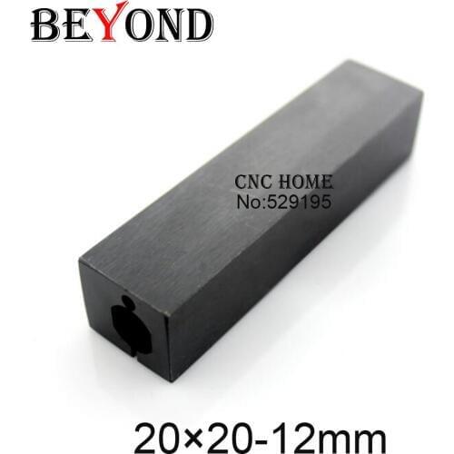 Height 20mm width 20mm-12mm, Precise quakeproof blade guard use for boring bar turning tool holder Holes Arbor
