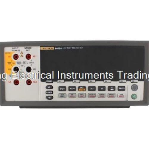 FLUKE F8808A Bench Type 5.5 Dual Display Auto Range Digital Multimeter, RS-232 USB interface Monitoring