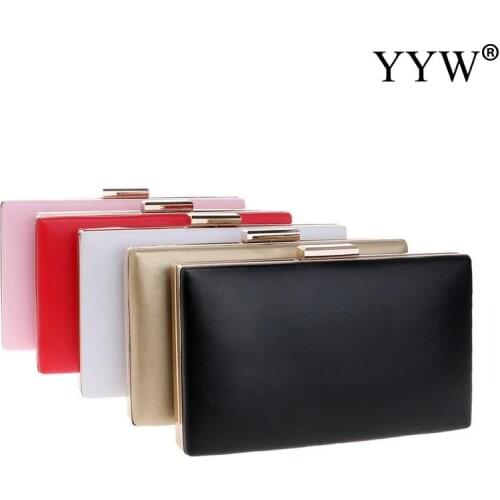 Elegant Women Clutch Bag Evening Bag Simple Design With Chain New Fashion For Ladies Wedding Party Mini Wallet Handbag Clutches
