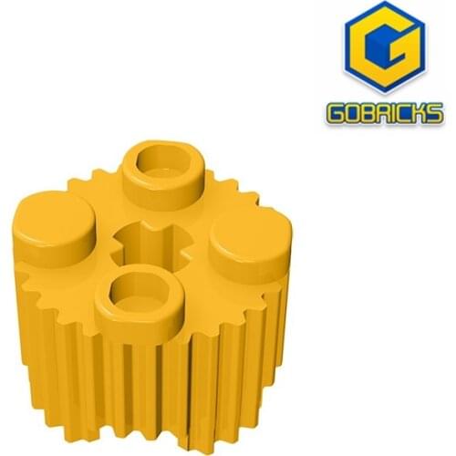 [Gobricks] GDS-748 (No.92947)PROFILE BRICK 15.83 W. CROSS - 2x2 Column brick with vertical stripe