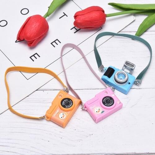 DIY Toys Dollhouse Mini Simulation Camera for Kids Toys Gift Dolls Accessories New
