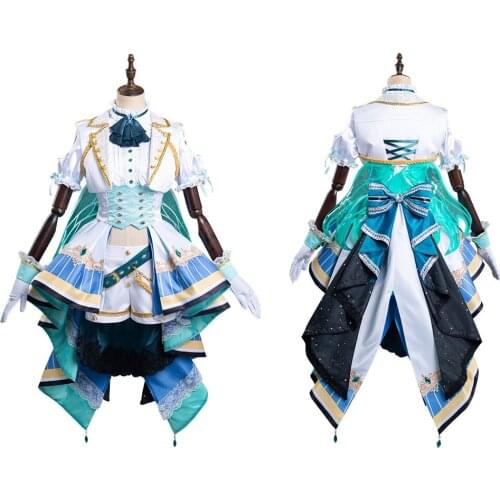 Anime Pretty Derby Mejiro McQueen Cosplay Costume Dress Outfits Halloween Carnival Suit