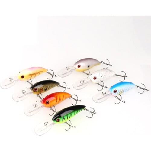 Artificial Crank 10cm/14g Lifelike 3D Eyes Fishing Lure Hard Bait Anti-Corrosion Assisted Hook High Quality Plastic Fishing Bait