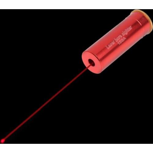 Red Laser Bore Sight 12 Gauge Barrel Cartridge Boresighter For 12GA Shotguns