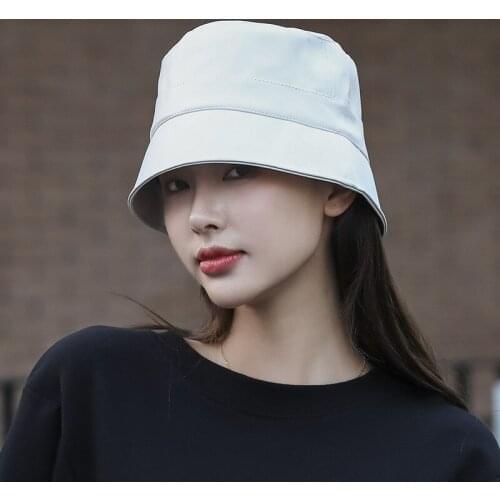 Web celebrity Star Same Bucket Hap pu Cortical Fisherman Hat Children Korean Japanese Vintage Small Along Basin Free Shipping
