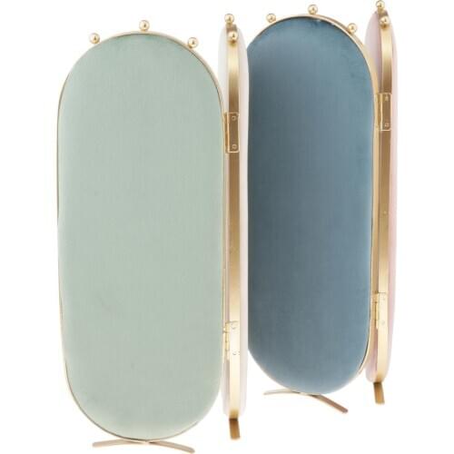 Screen Shape Jewelry Display Shelf Rack Foldable Earrings Necklace Watch Hanging Storage Organizer Decor