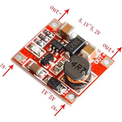 DC-DC Boost Power Supply Module Converter Booster Step Up Circuit Board 3V to 5V 1A Highest Efficiency 96