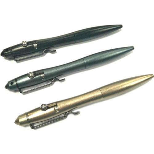 1PC Tactical Pen Portable Tungsten Steel Head Self-defense Pen Outdoor Sign EDC With Gift Box Camping Survival Gear Kit Aluminum